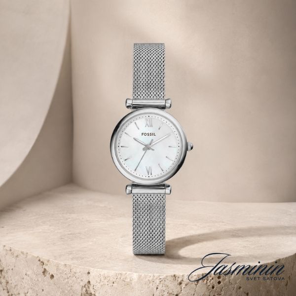 Ženski sat Fossil ES4432 Carlie Mini Silver Tone